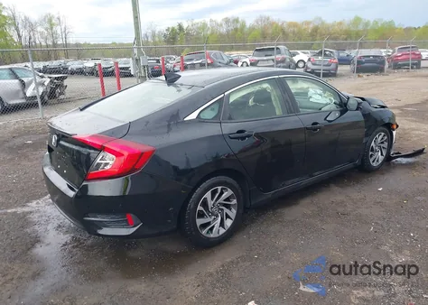 2018 Honda Civic Ex-T from USA, damaged, VIN JHMFC1F34JX023930